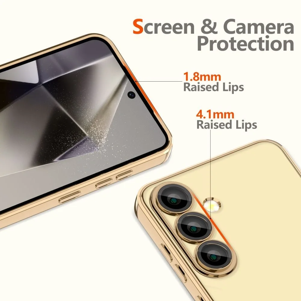 Tech-Protect MagFlex MagSafe kryt na Samsung Galaxy S25 Edge, zlatý