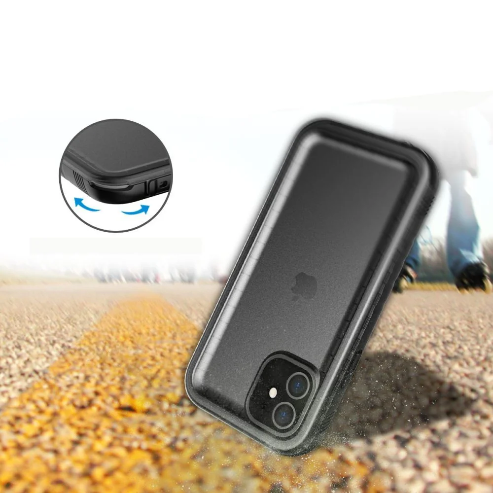 Tech-Protect ShellBox IP68 kryt na iPhone 14 Pro Max, čierny