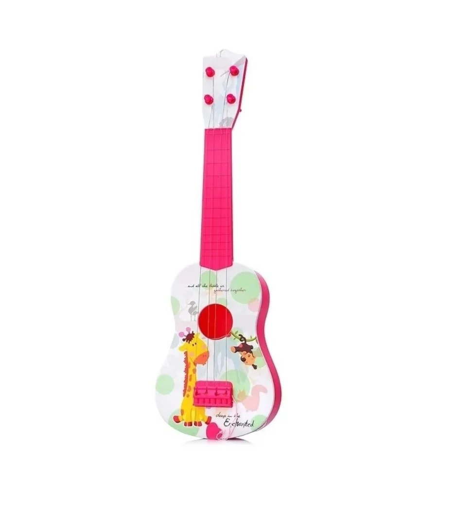 Detská gitara Safari 55cm Ružová