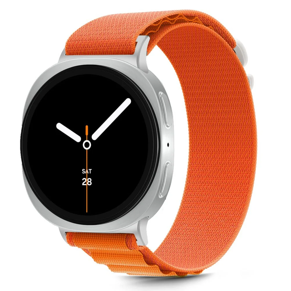 Tech-Protect Nylon Pro remienok na Samsung Galaxy Watch 8 / Classic (40/44/46mm), orange 0/44/46mm), orange