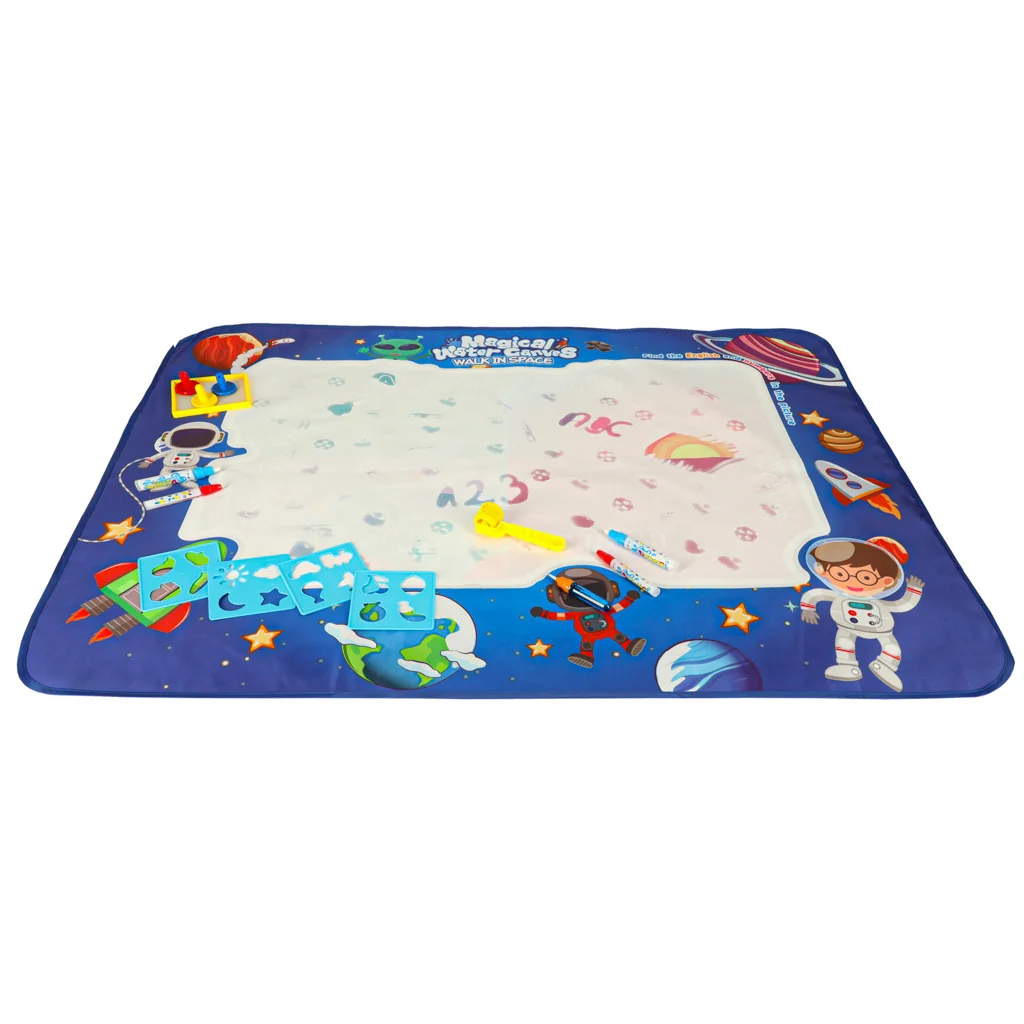 Magická vodná maľovacia podložka 120×90 cm vesmír set