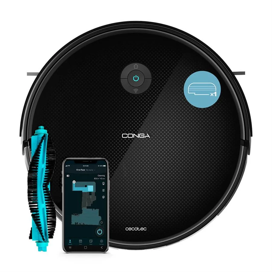 Cecotec Conga 2499 Ultra Genesis Robotický vysávač 4v1 Cecotec, iTech Smart Gyro 4.0, 2100 Pa, Li-Ion: 160 min, WiFi