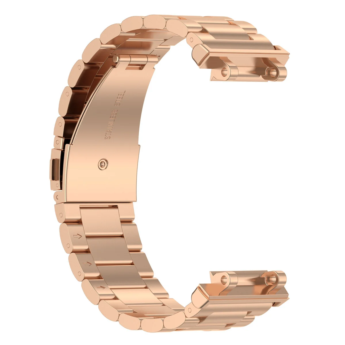 BStrap Stainless Steel remienok na Xiaomi Amazfit Active Edge rose gold