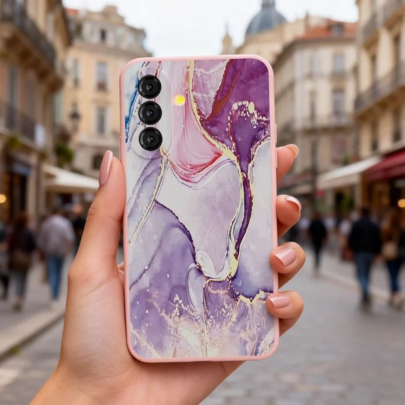 Tech-Protect Icon kryt na Samsung Galaxy A27 5G, marble