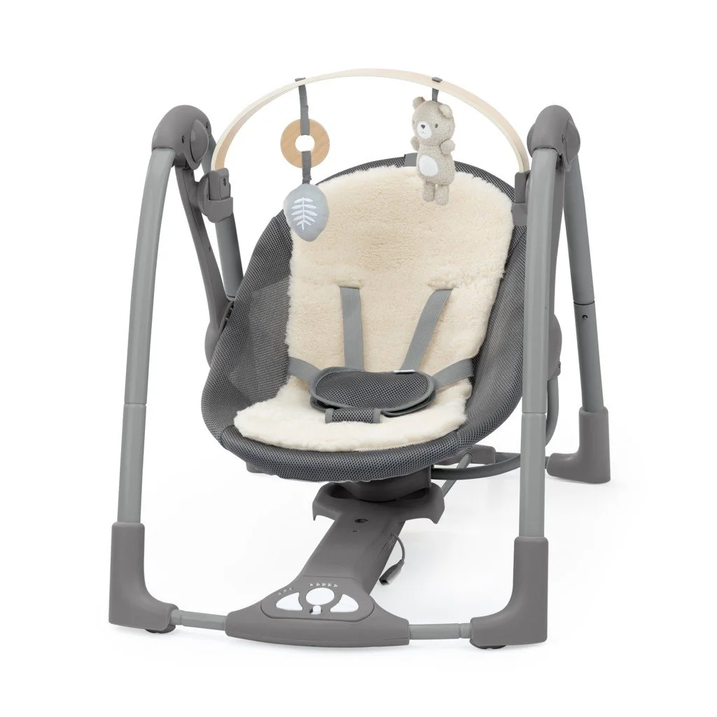 Hojdačka konvertibilná vibrujúca s melódiou Every Season™ Chic Boutique™​ 0m+ do 9 kg 