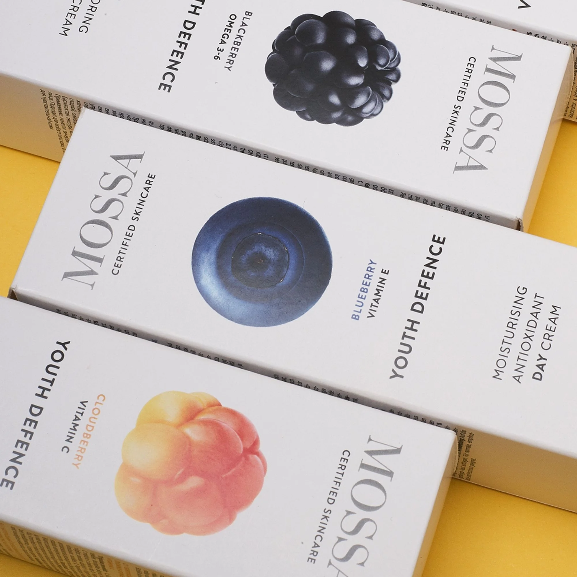 MOSSA Vyživujúci denný krém s antioxidantmi, YOUTH DEFENCE 50 ml