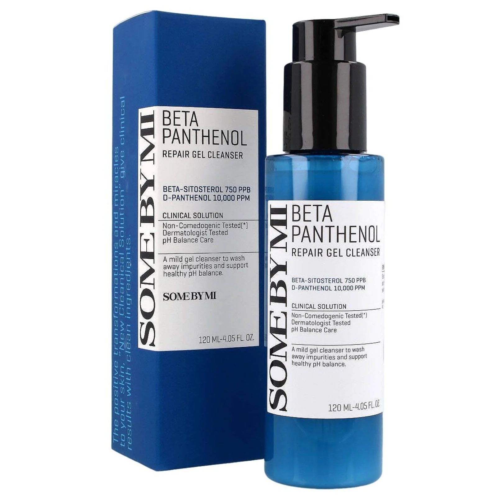 Some By Mi Beta Panthenol Repair Gel Cleanser jemný čistiaci gél pre citlivú pleť s panthenolom 120 ml