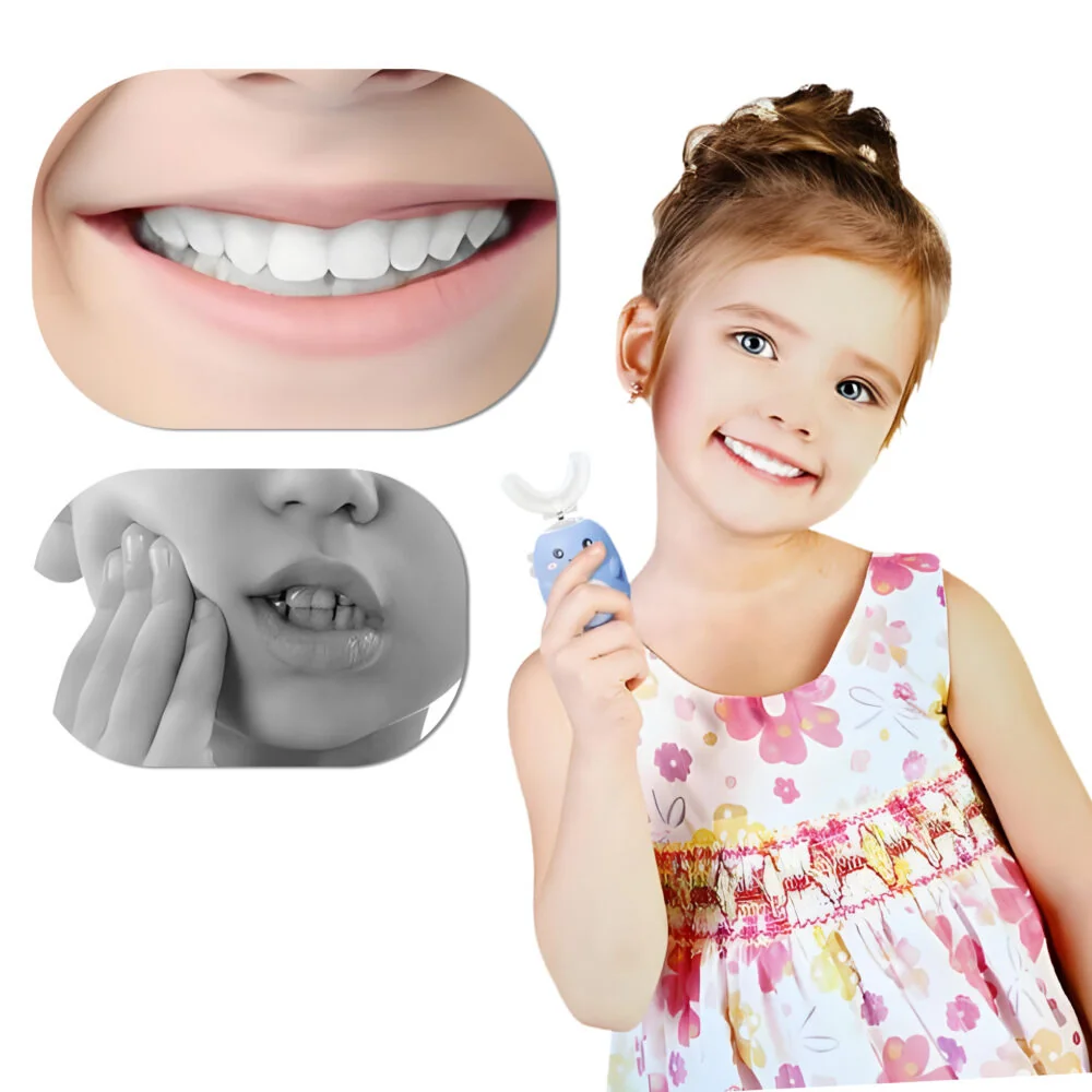 MG Smile detská sonická zubná kefka, modrá