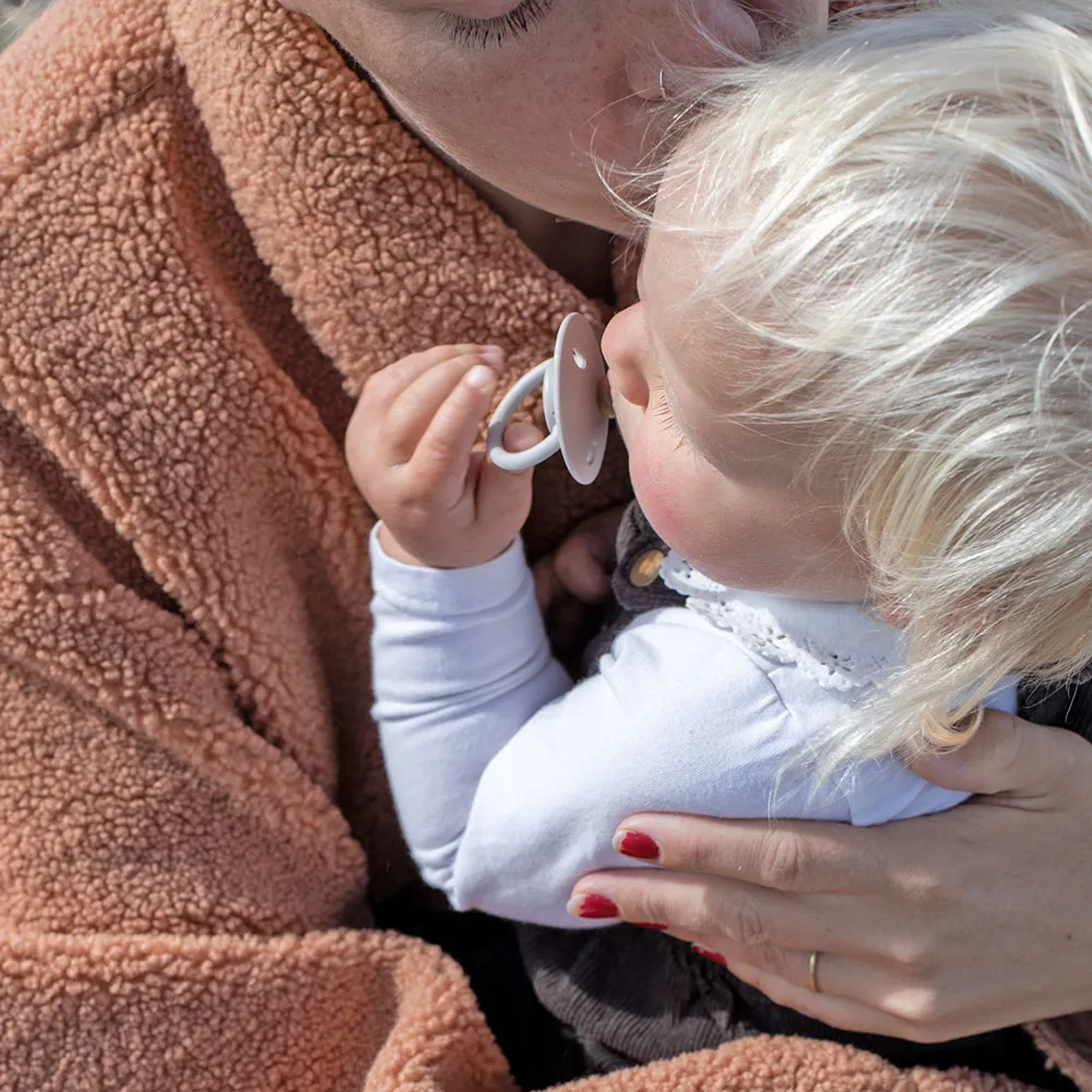 BIBS De Lux cumlíky z prírodného kaučuku 2ks veľkosť 1 - Blush Nočný / Vanilla Nočný