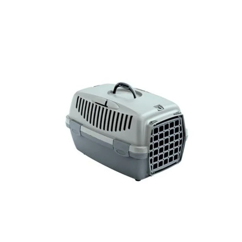 STEFANPLAST Gulliver 1 prepravka modrá s plastovými dvierkami 48x32x31cm