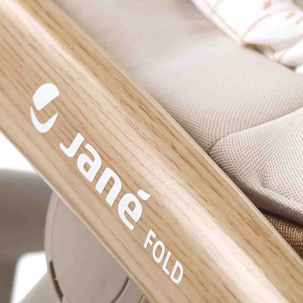 JANÉ Lehátko pohupujúce Fold od 0+ do 9kg, Pale 1×1 ks, lehátko