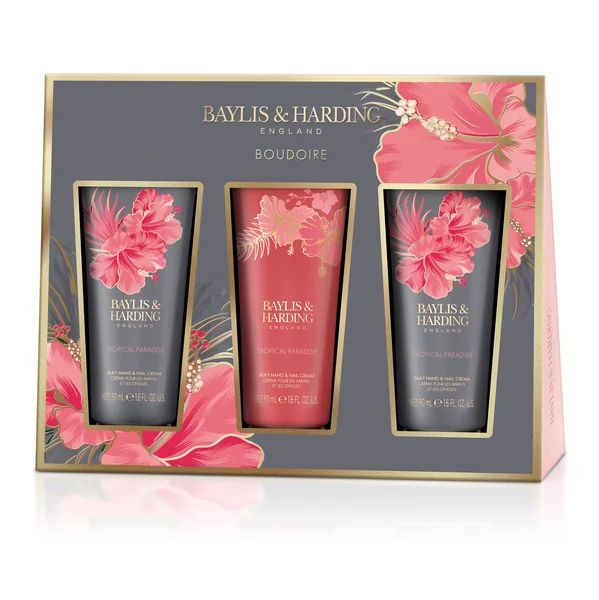 Baylis and Harding Darčeková sada krémov na ruky Boudoire 1×3 ks, darčeková sada