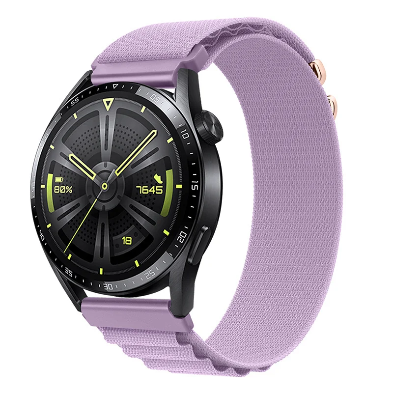 BStrap Nylon Loop remienok na Xiaomi Amazfit GTS lavender