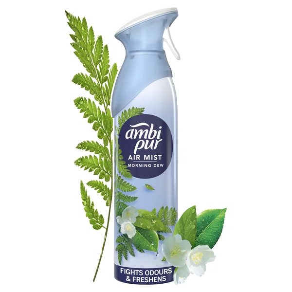 Ambi Pur Morning Dew osviežovač vzduchu v spreji 185 ml