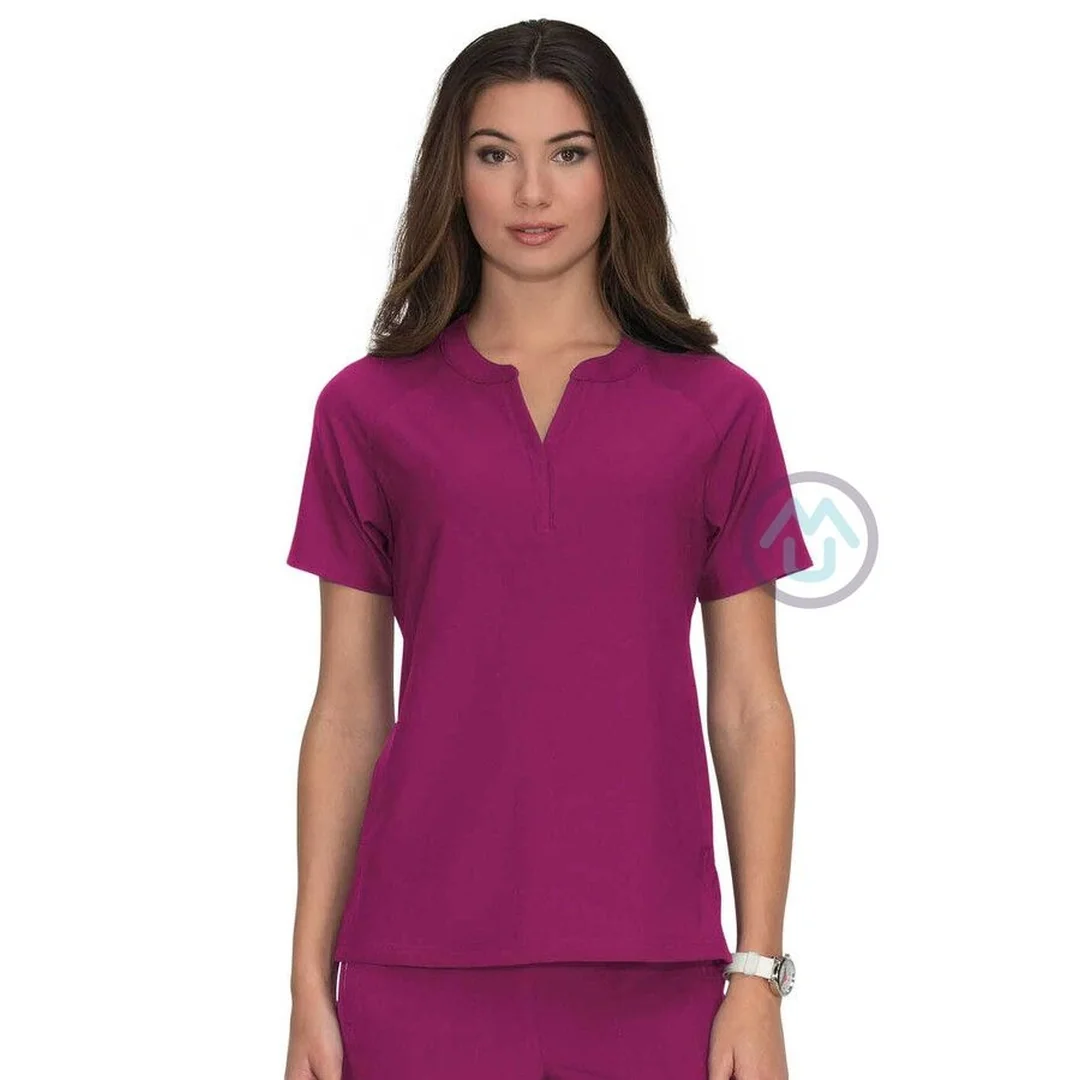 Dámska zdravotnícka blúza ACTION TOP - magenta M