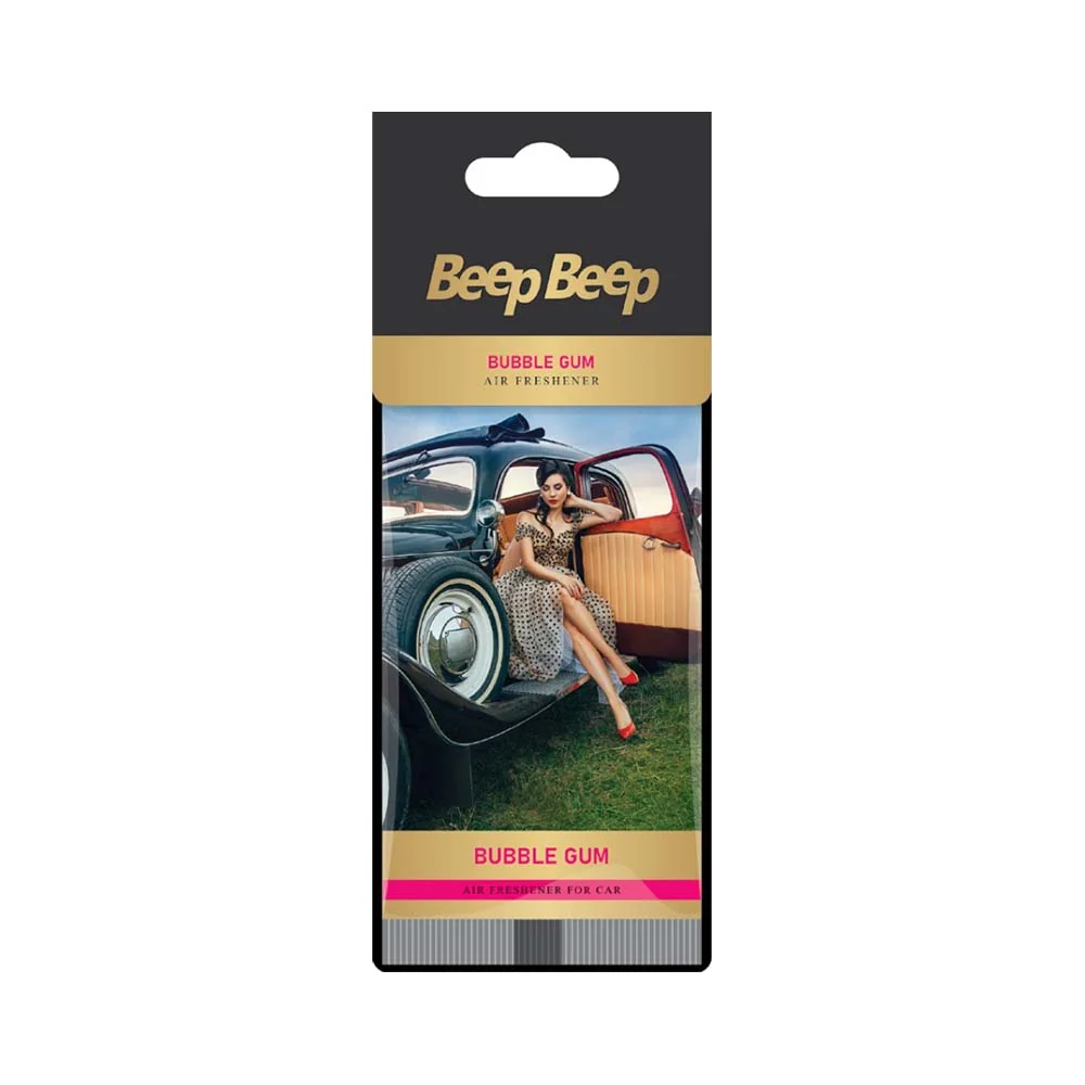 Areon Beepbeep Karta Bubble Gum 1ks 1×1 ks, osviežovač vzduchu