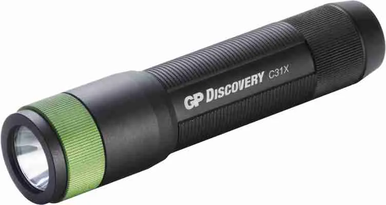CREE LED svietidlo GP Discovery C31X, 100 lm, 1×AA