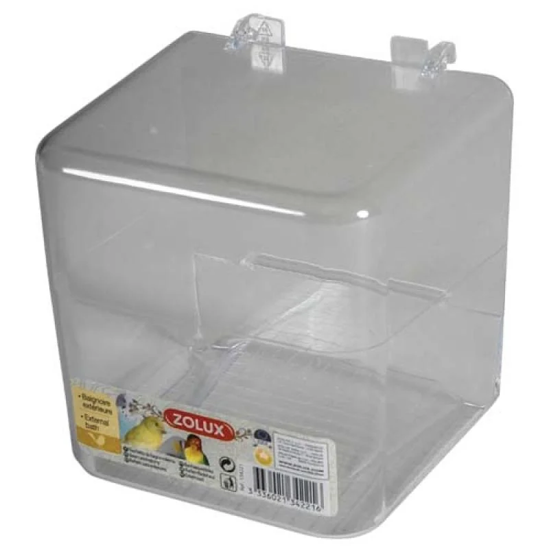 ZOLUX Kúpelnička pre exoty s priesvitným dnom 135x125x145mm