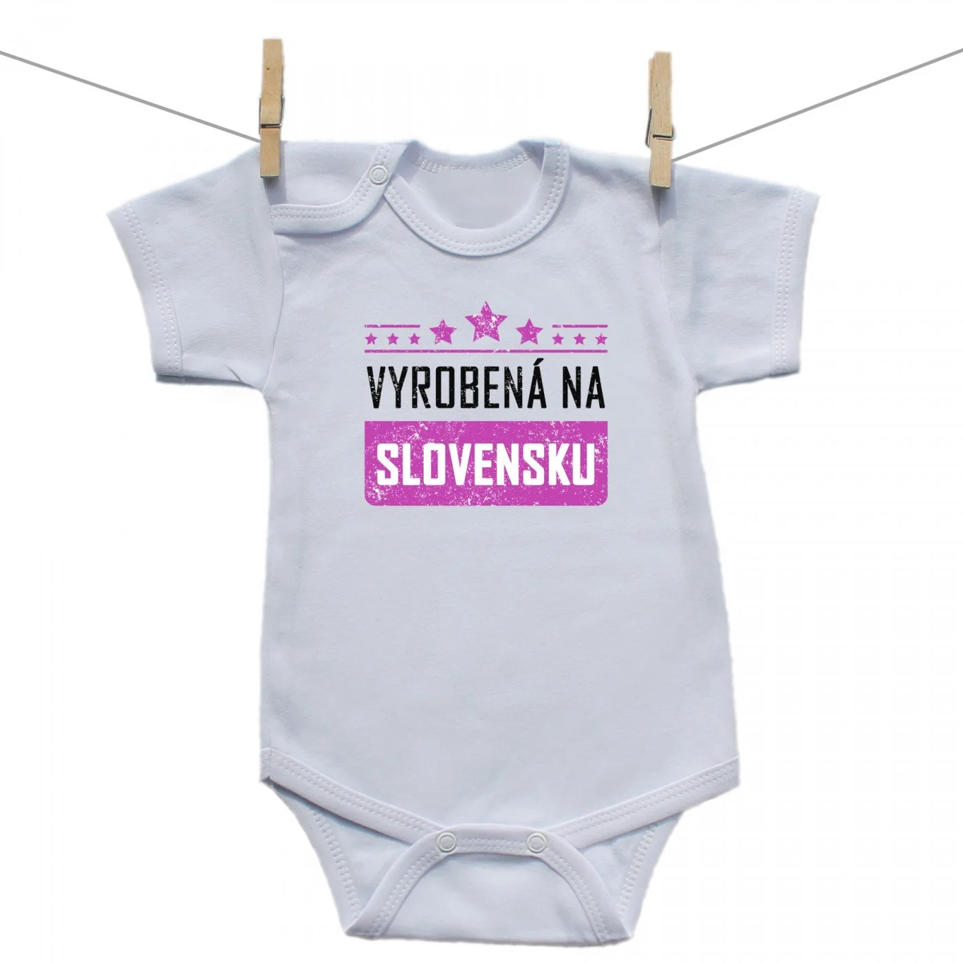 Boodyy Body s krátkym rukávom Vyrobená na Slovensku Veľkosť: 56