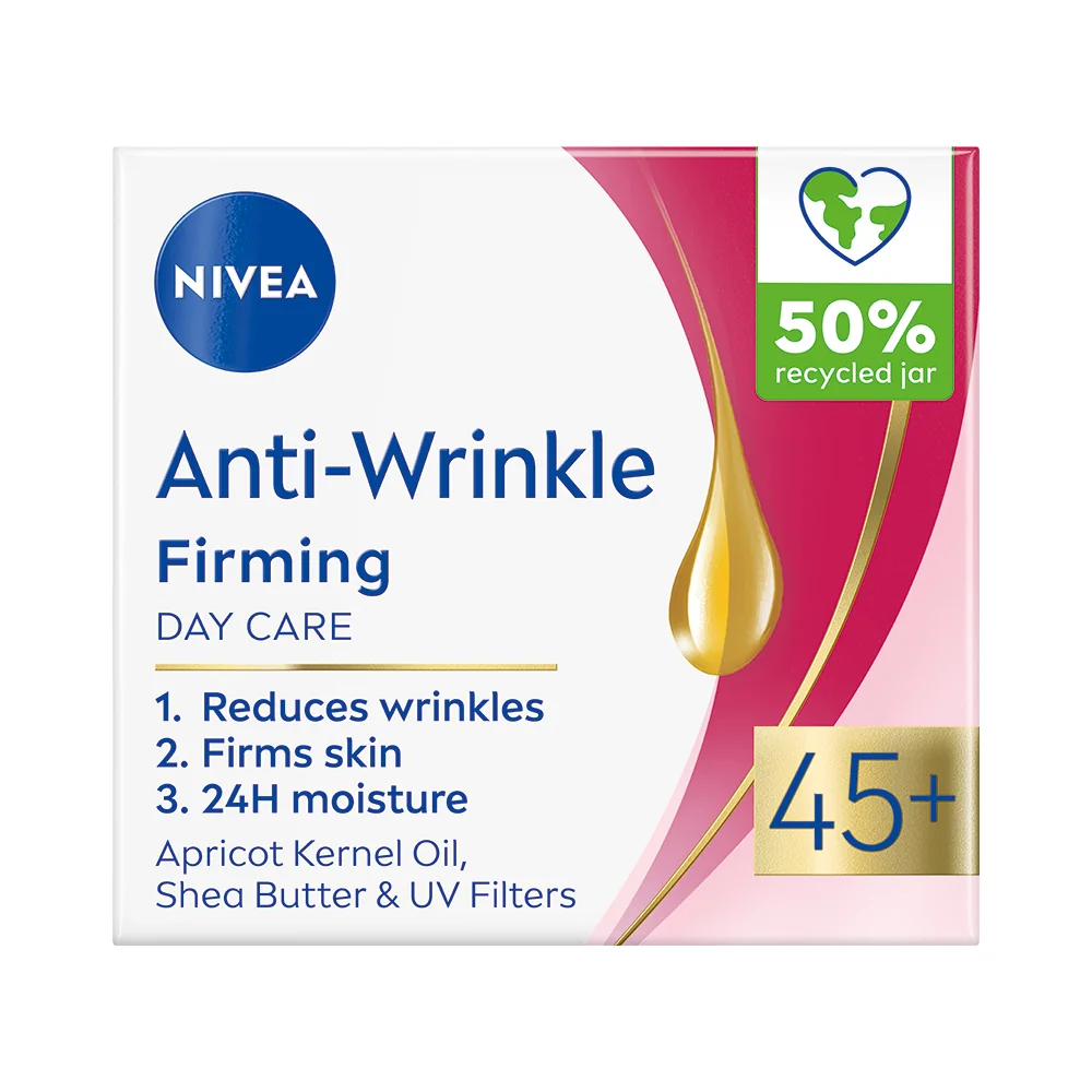 NIVEA 45+ proti vráskam 1×50 ml, spevňujúci denný krém