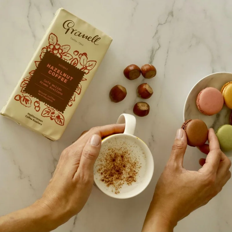 GRANELL Hazelnut Coffee 2ks 2 x 250g (100% Arabica)