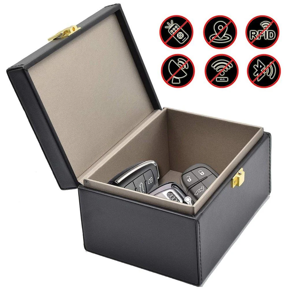 MG Signal Blocking box na blokovanie signálu ovládačov auta čierny