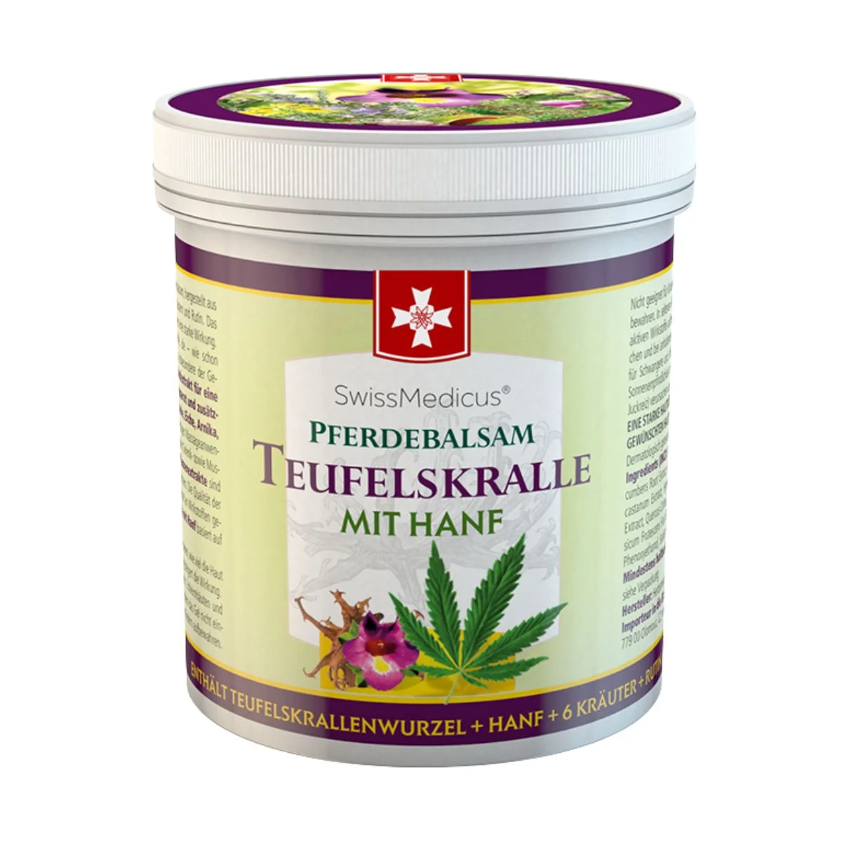 Diablov pazúr s konope - 500 ml - SwissMedicus