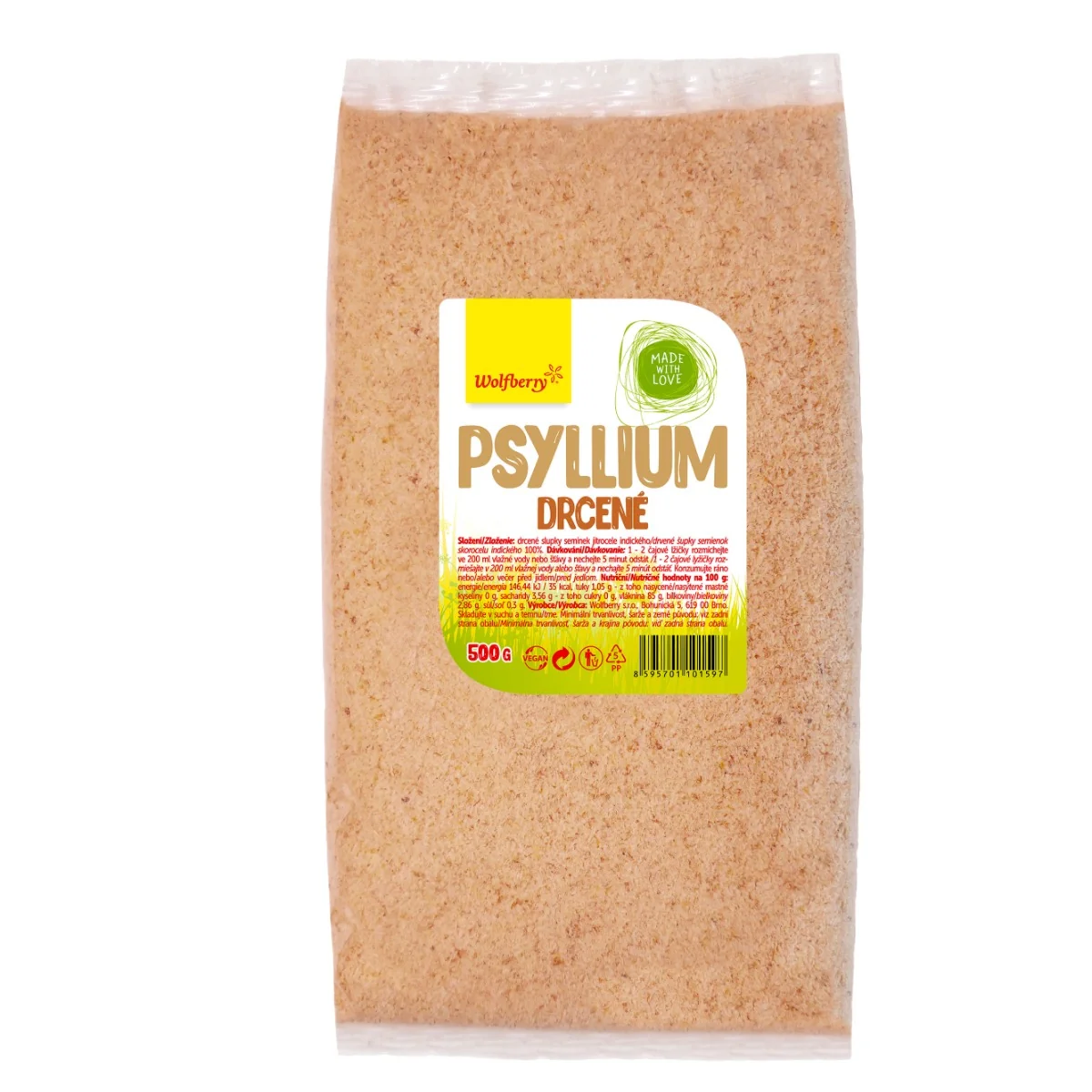 Wolfberry Psyllium drtené 500 g