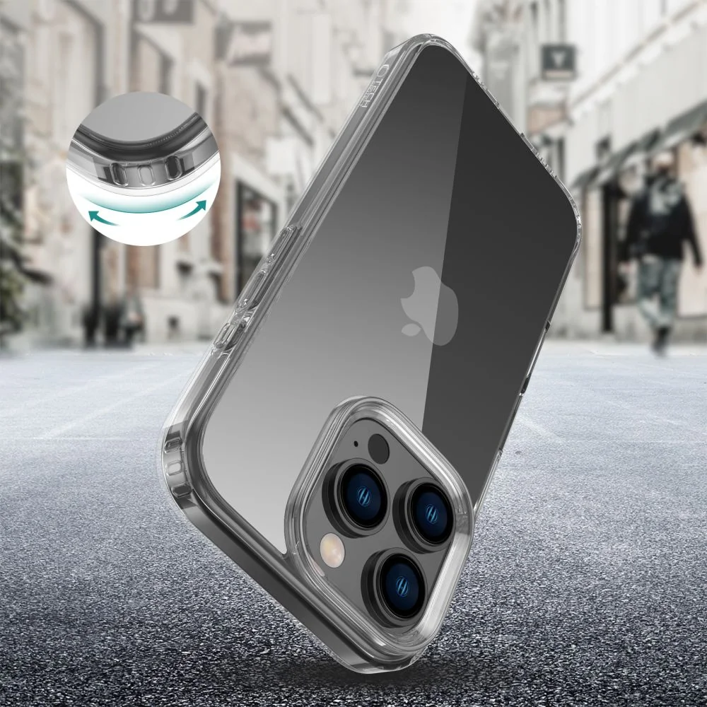 Tech-Protect Flexair Hybrid kryt na iPhone 16 Pro, priesvitný
