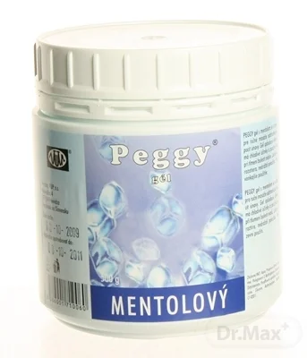 PEGGY GÉL mentolový 1×500 g, masážny gél