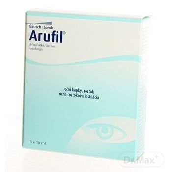 ARUFIL 3×10 ml, očné kvapky