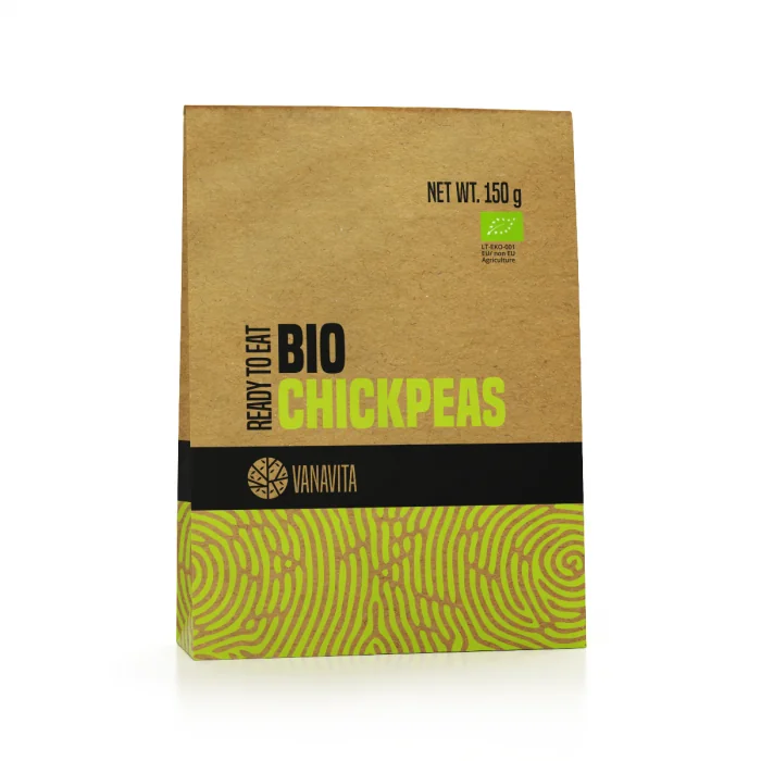 Gymbeam vanavita bio cicer ready to eat 150 g 1×150 g