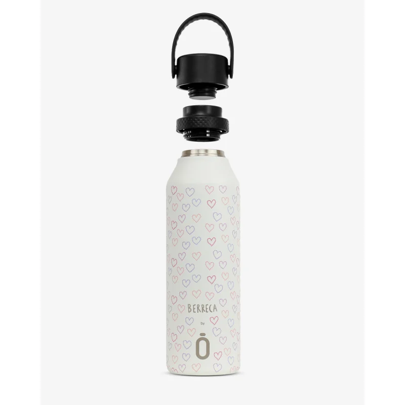 Runbott Mii Nerezová termofľaša s izoláciou – 600ml, Rytmus srdca 