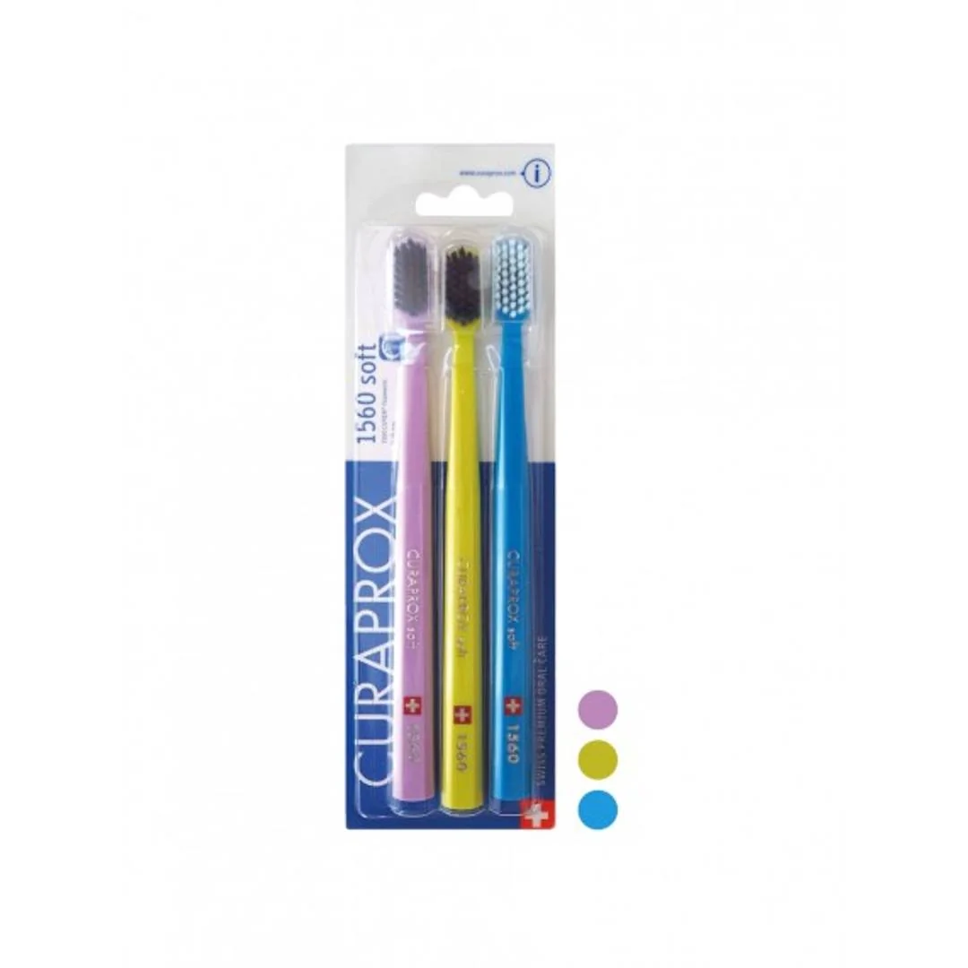 CURAPROX CS 1560 Soft zubná kefka 3ks