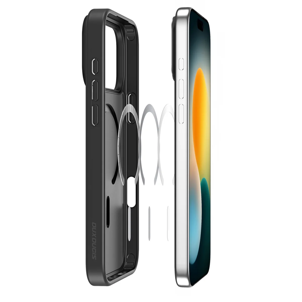 Dux Ducis Yind MagSafe kryt na iPhone 17 Pro Max, čierny