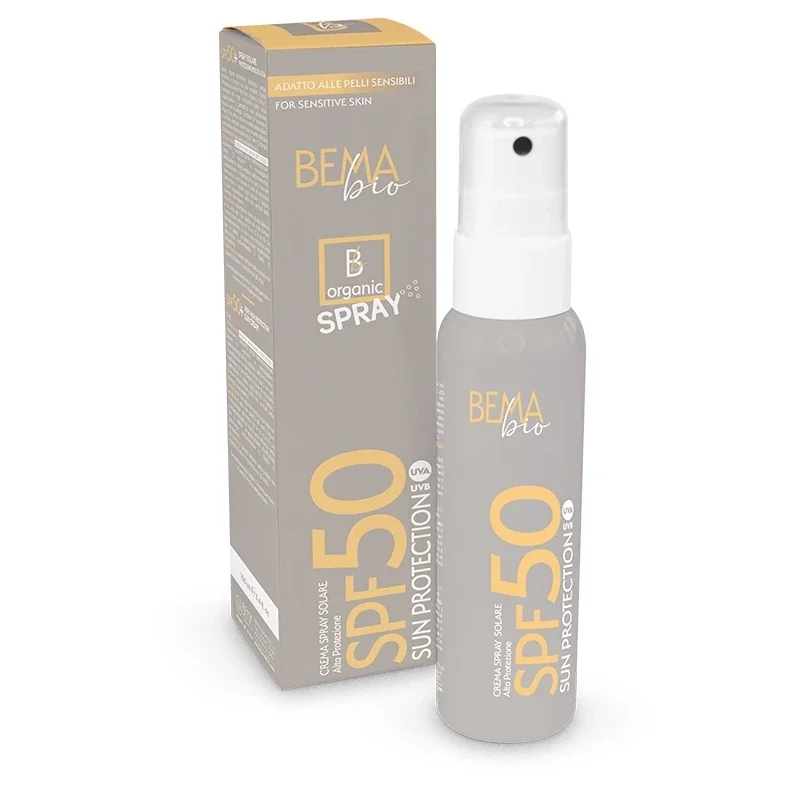 BemaBio opaľovací krém v spreji SPF50