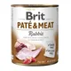 Brit Konzerva Pate & Meat Rabbit 800g