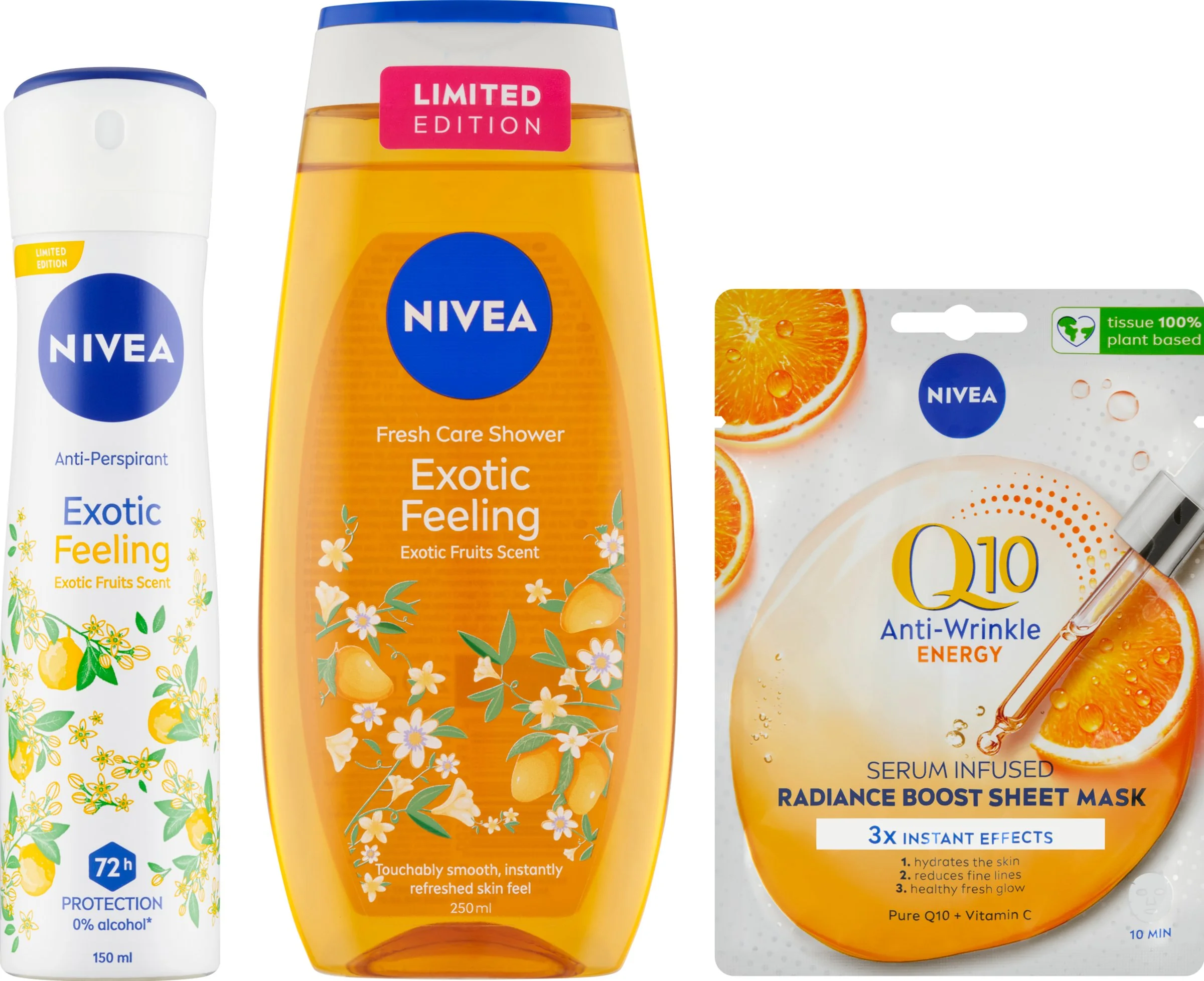 NIVEA BOX EXOTIC FEELING LE 1×1 ks, darčekové balenie