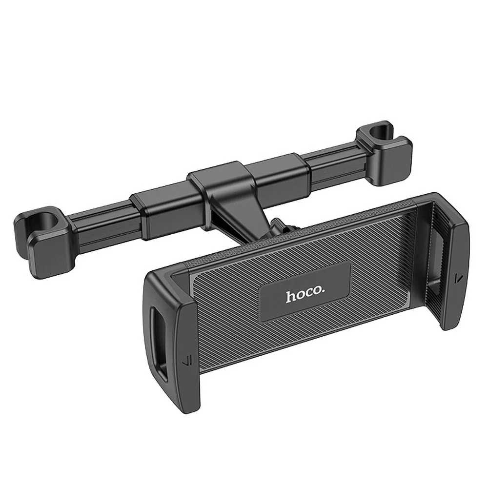 HOCO Headrest držiak do auta na opierku hlavy, čierny 