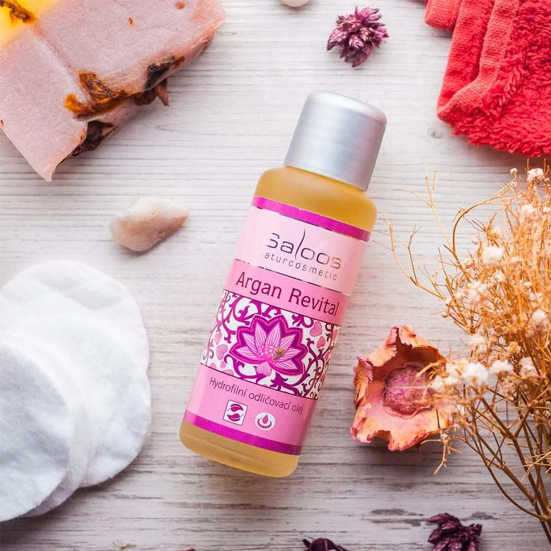 Saloos Hydrofilný odličovací olej ARGAN REVITAL 1×50 ml, odličovací olej