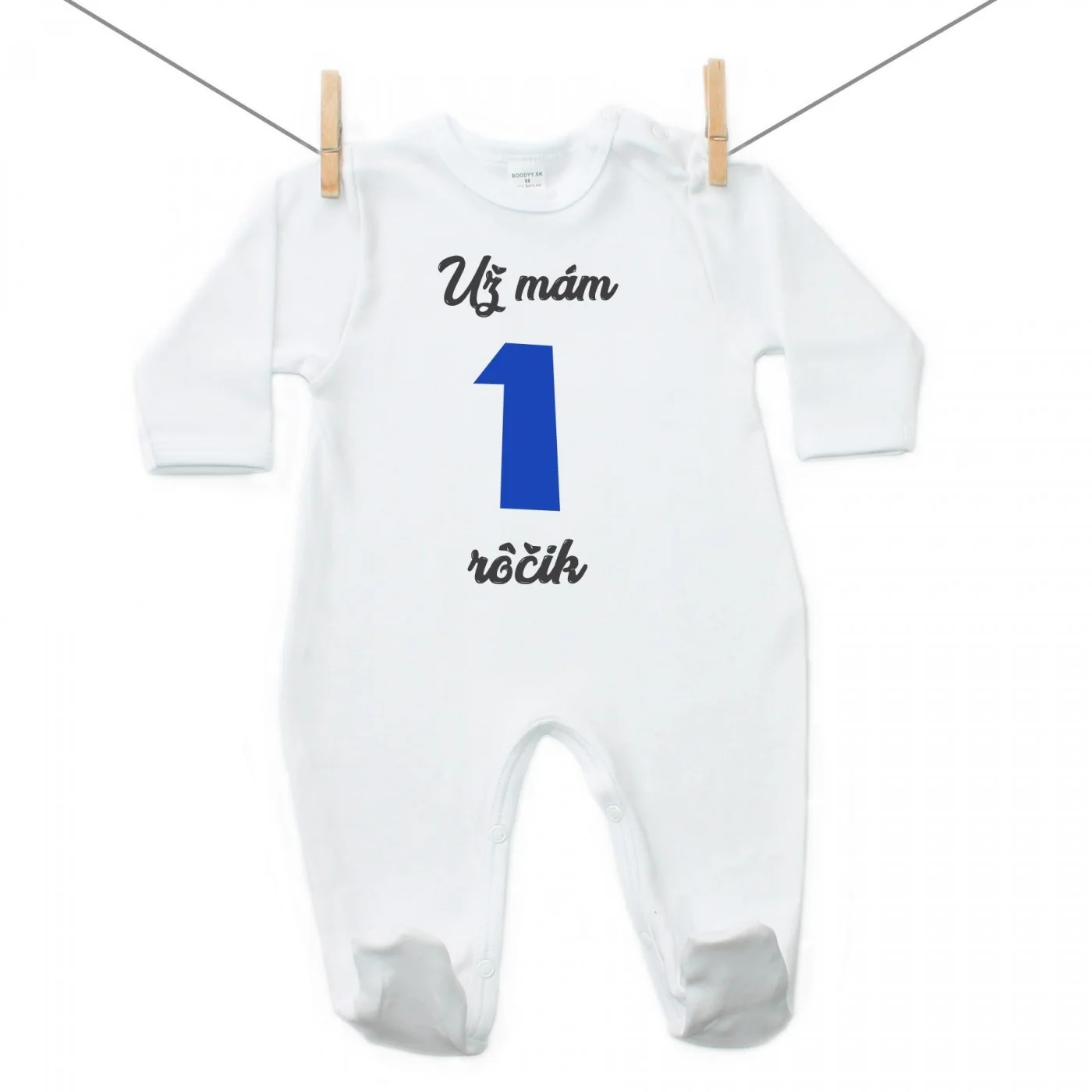 Boodyy Overal Už mám 1 rôčik Chlapec Veľkosť: 92