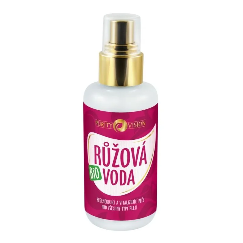 PURITY VISION  RUZOVA VODA 100ML 1×100 ml, ružová voda