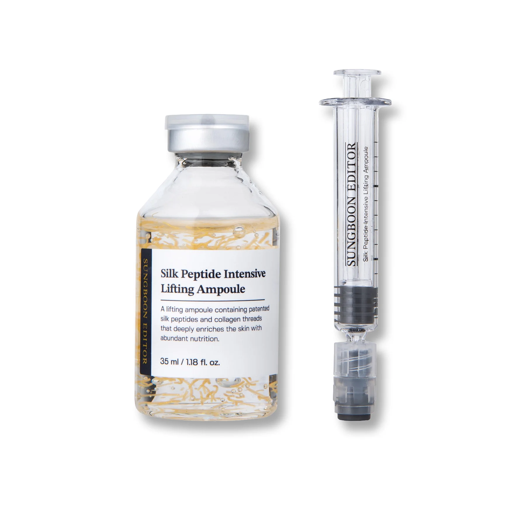 SUNGBOON EDITOR Silk Peptide Intensive Lifting Ampoule Spevňujúce liftingové sérum s hodvábnymi peptidmi 35ml