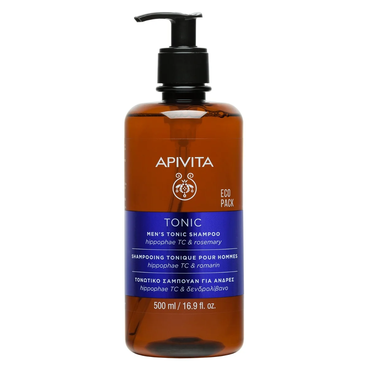 APIVITA Men´s Tonic Shampoo, 500ml 1×500 ml pánsky šampón proti vypadávaniu vlasov