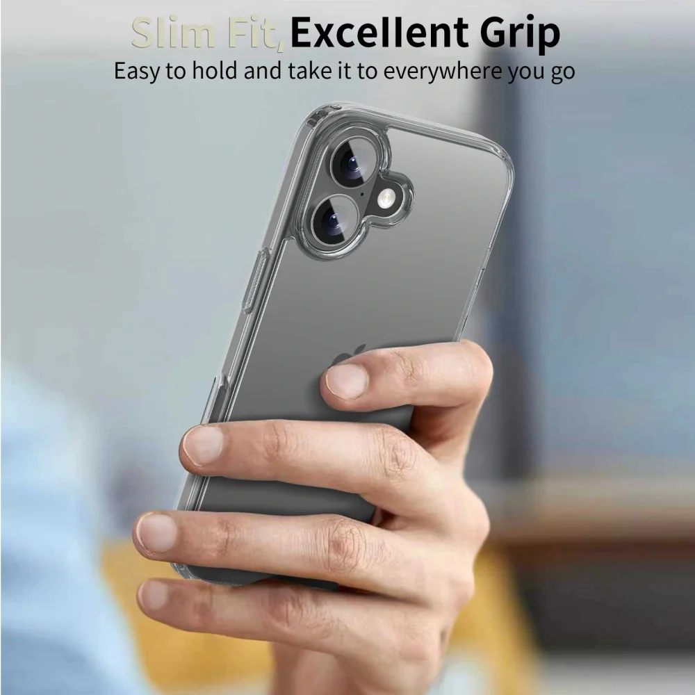 Tech-Protect FlexAir Hybrid kryt na iPhone 17, priesvitný