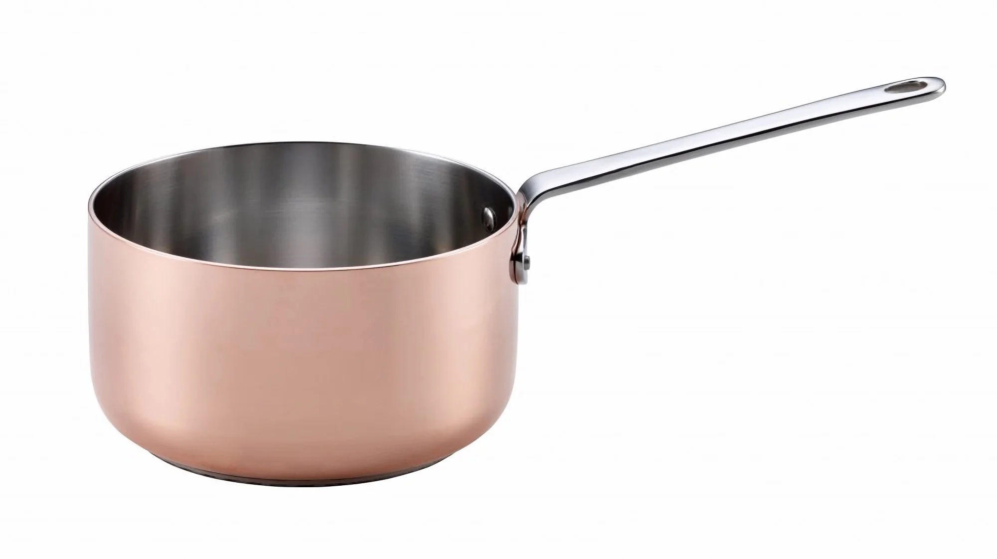 Maitre rajnica s rúčkou 16cm 1,5lt medená