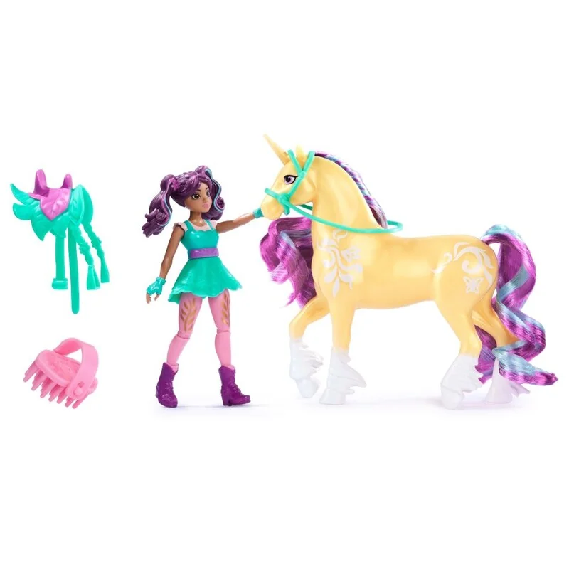 SPIN MASTER - Unicorn Academy Figúrky 11 Cm Ava A Leaf 