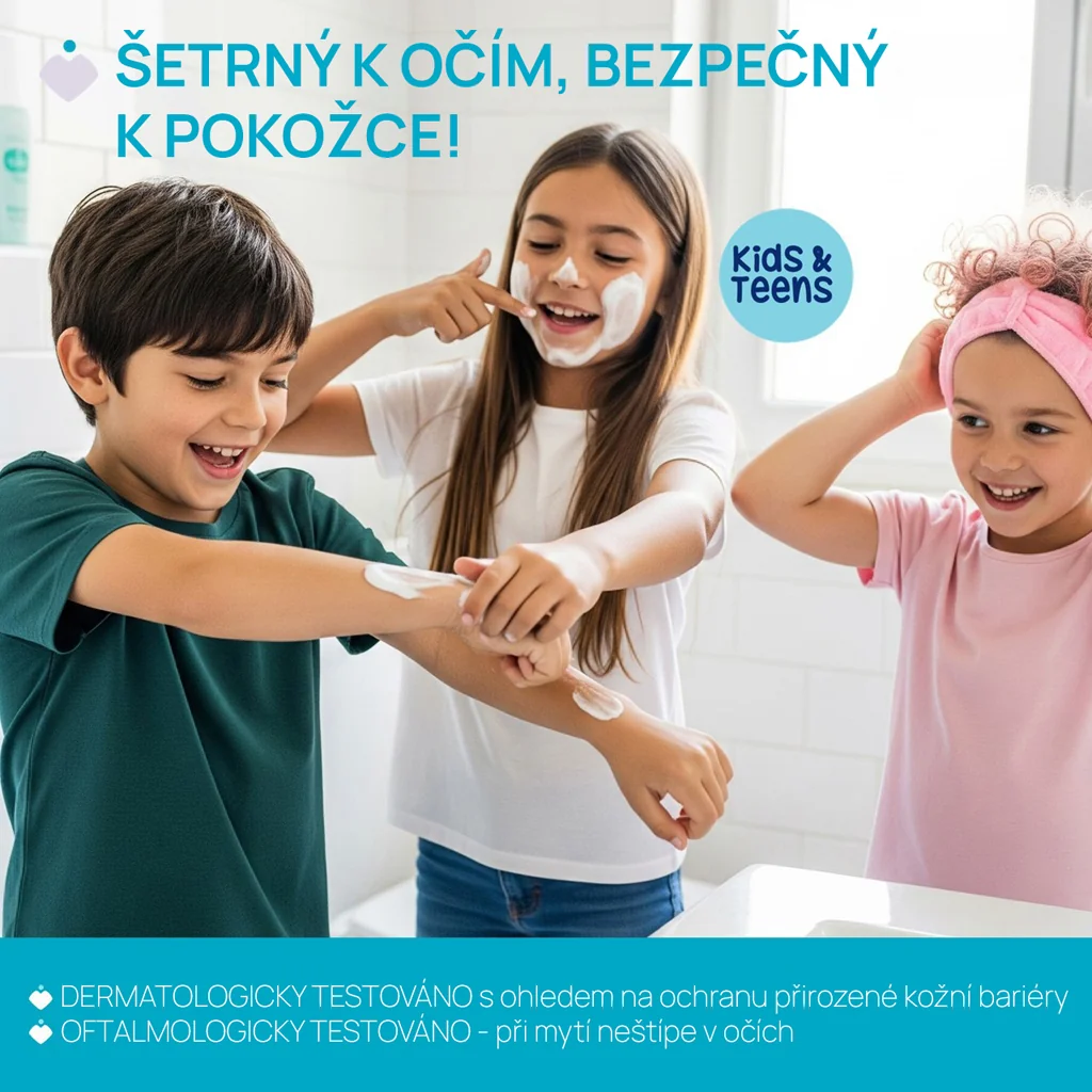 CHICCO Jemný čistiaci gél na tvár POP Softy Vanilla s peniacim dávkovačom 150 ml