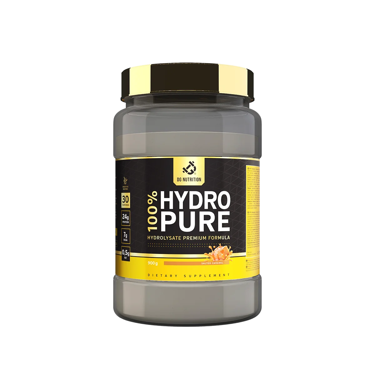 100% Hydropure Premium Slaný karamel 900 g