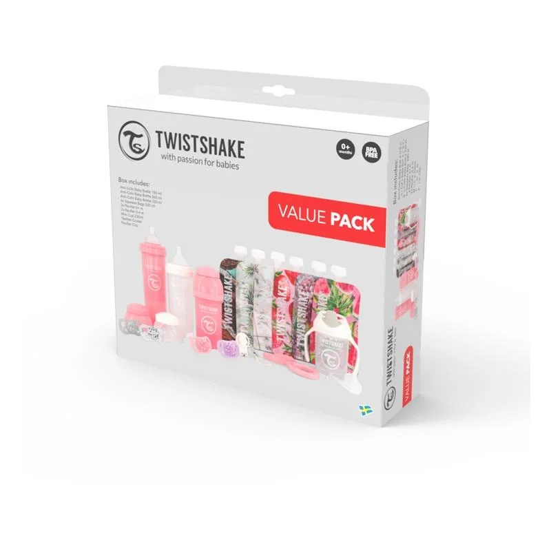 TwistShake Set fliaš a cumlíkov pre dievčatá , 29ORTWSK78820
